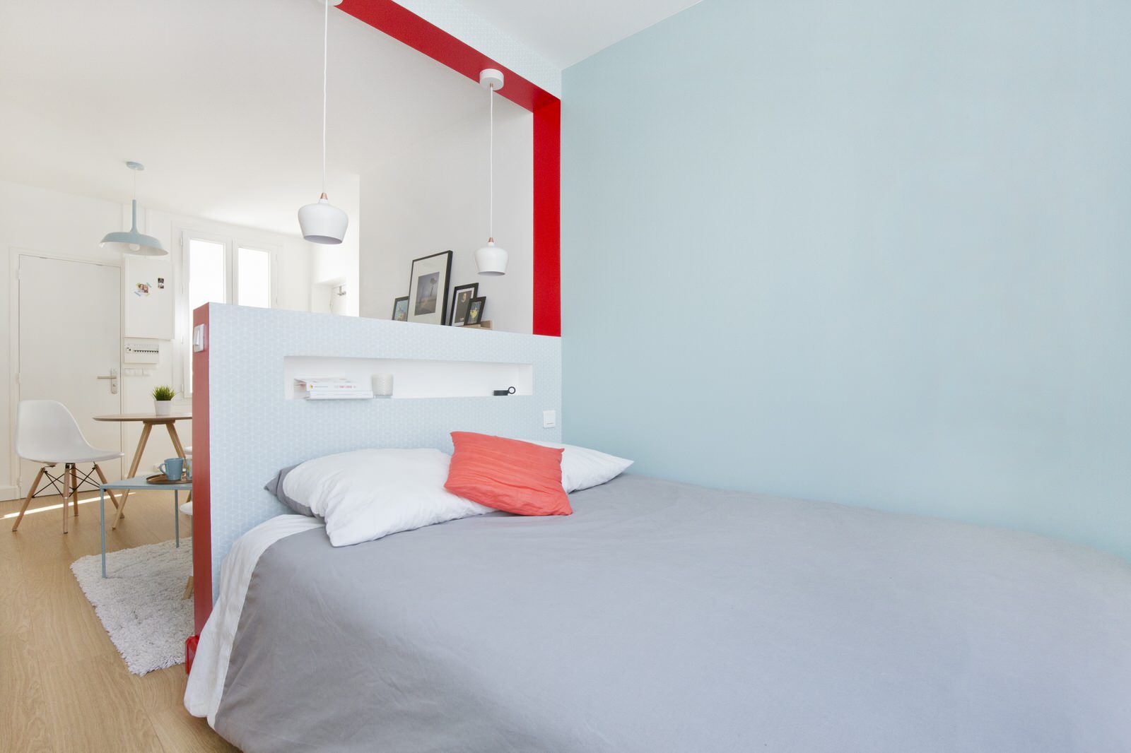 Houzz Франция: Квартира-студия площадью 23 квадратных метра