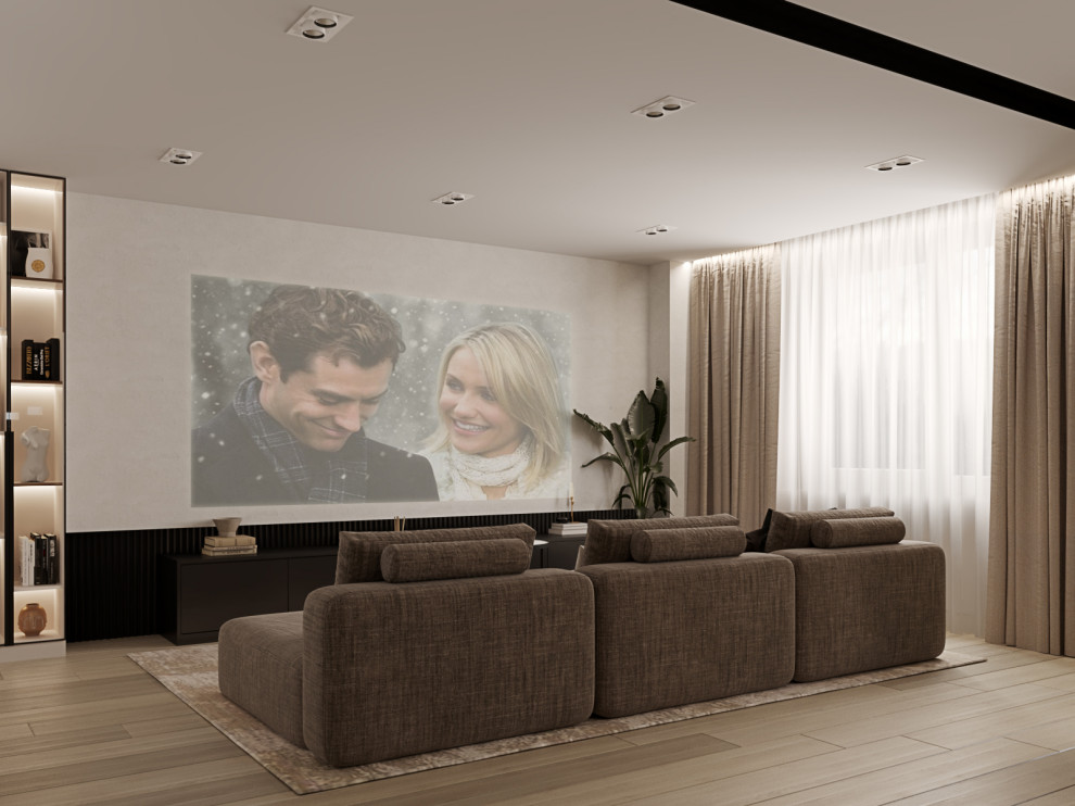 Квартира с проектором