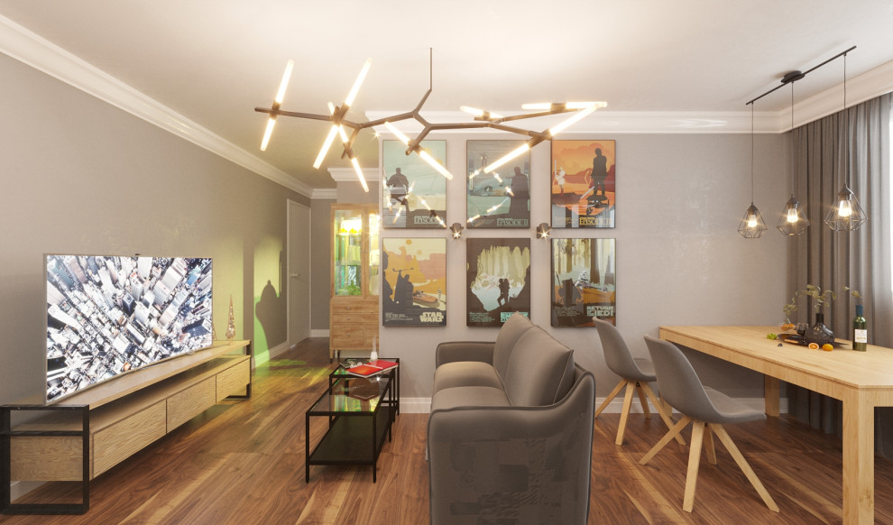 Гостиная-столовая