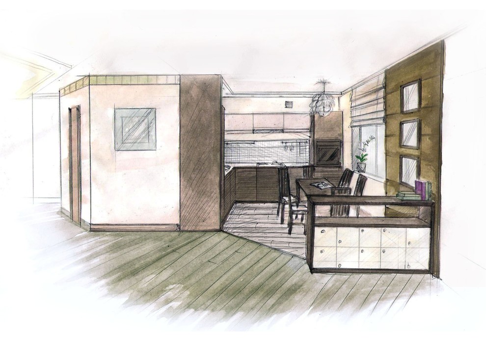 Квартира-студия для молодого человека