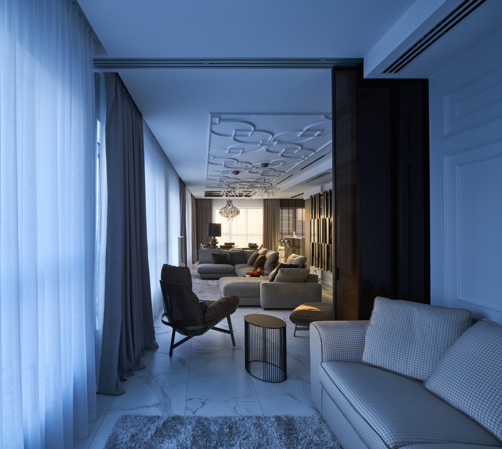 Гостиная, вид на столовую