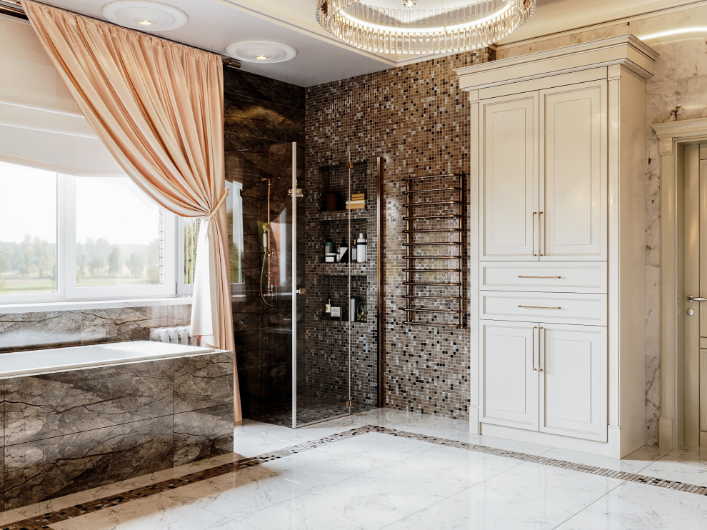 Обложка проекта: Санузел в спальне. Коттедж.