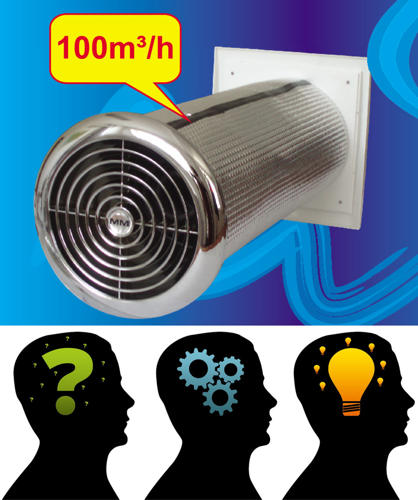 Естественная вентиляция: Выбираем проветриватель с рекуперацией тепла