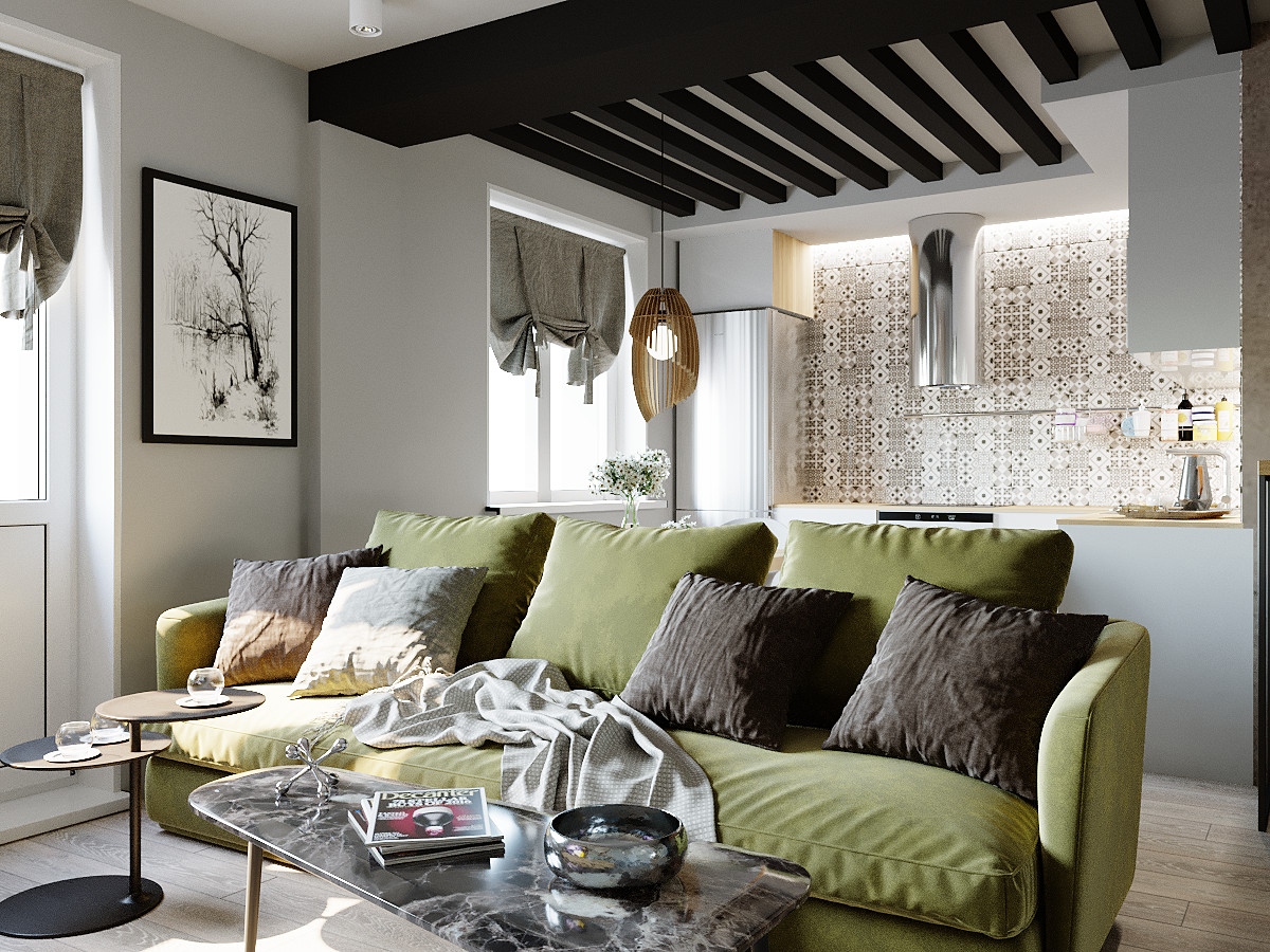 Дизайн интерьера квартиры в Скандинавском стиле