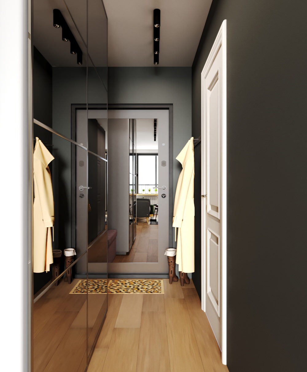 Студия в скандинавском стиле в ЖК "Я романтик"