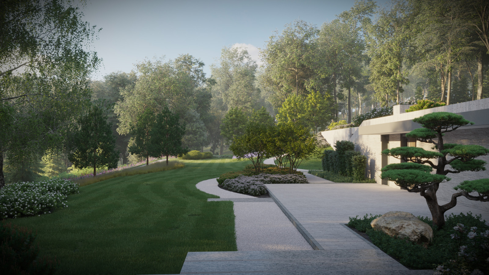 Сад на склоне. 5 Га 2020 г