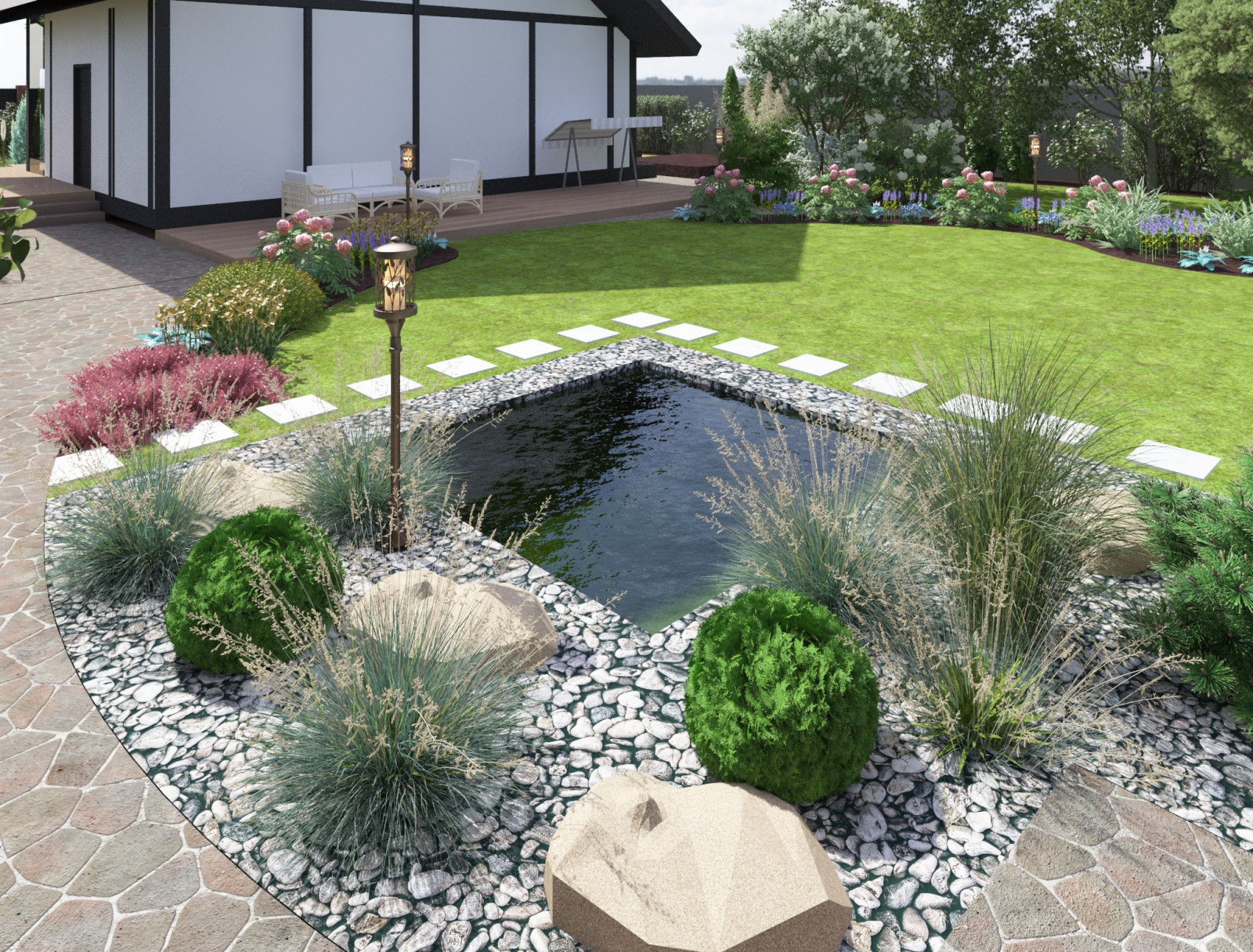 Сад с итальянским акцентом