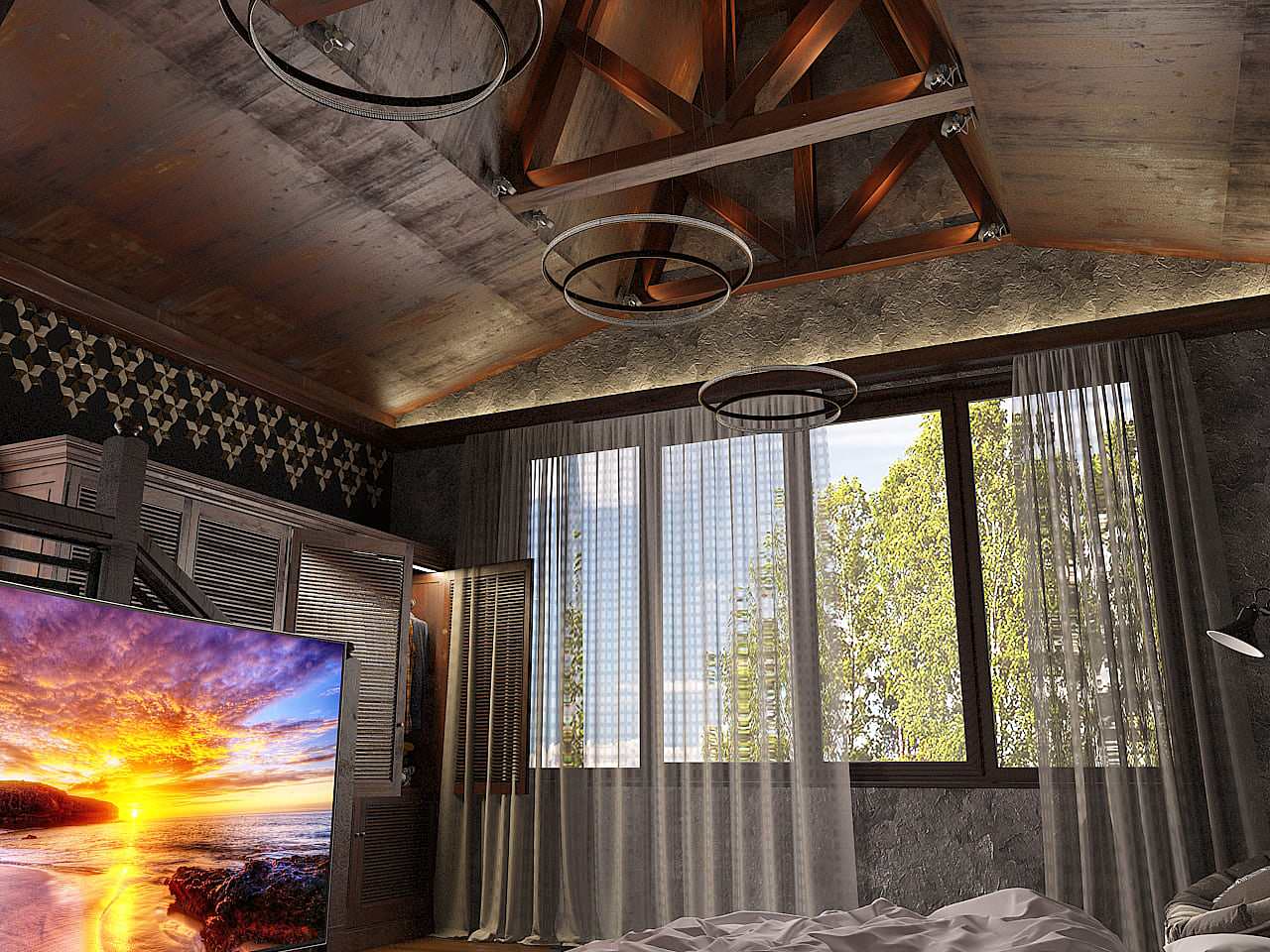 Коттедж. Шале на Волге