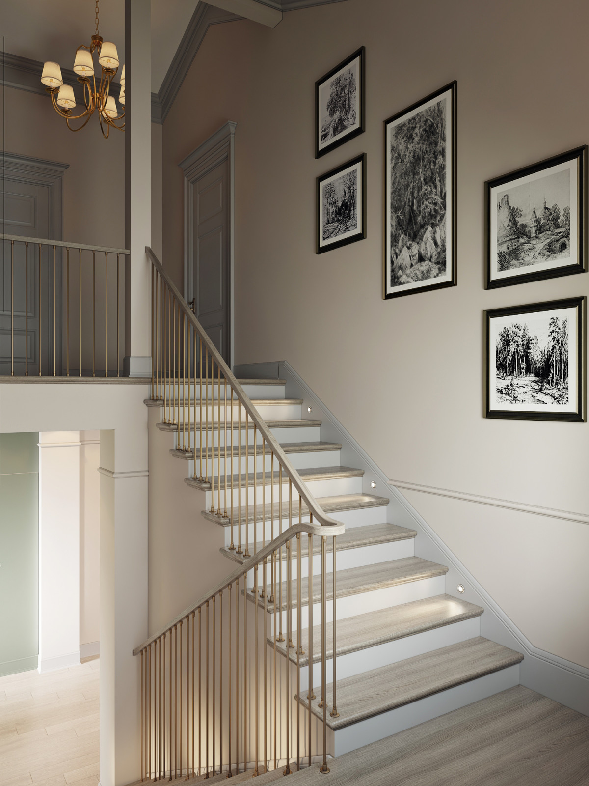 Дом 200 кв.  в Американском стиле - Дмитровское шоссе