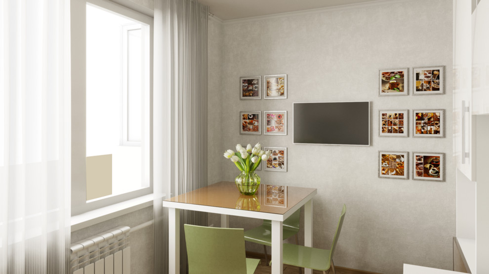 Типовой вариант отделки двухкомнатной квартиры ЖК Аэропорт