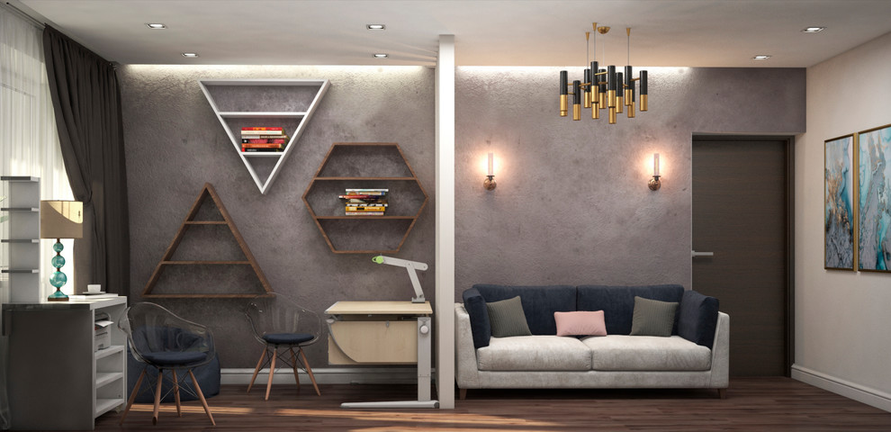 Зона для учебы и приема гостей