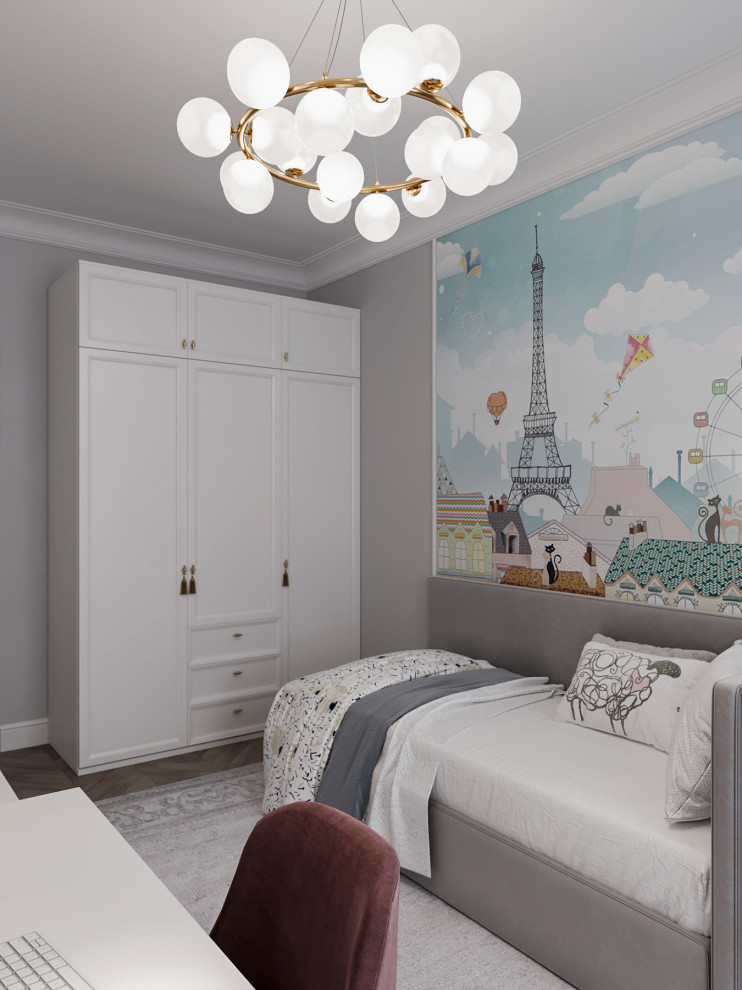 Столичный, 3х комнатный дом, классика с элементами Арт Деко