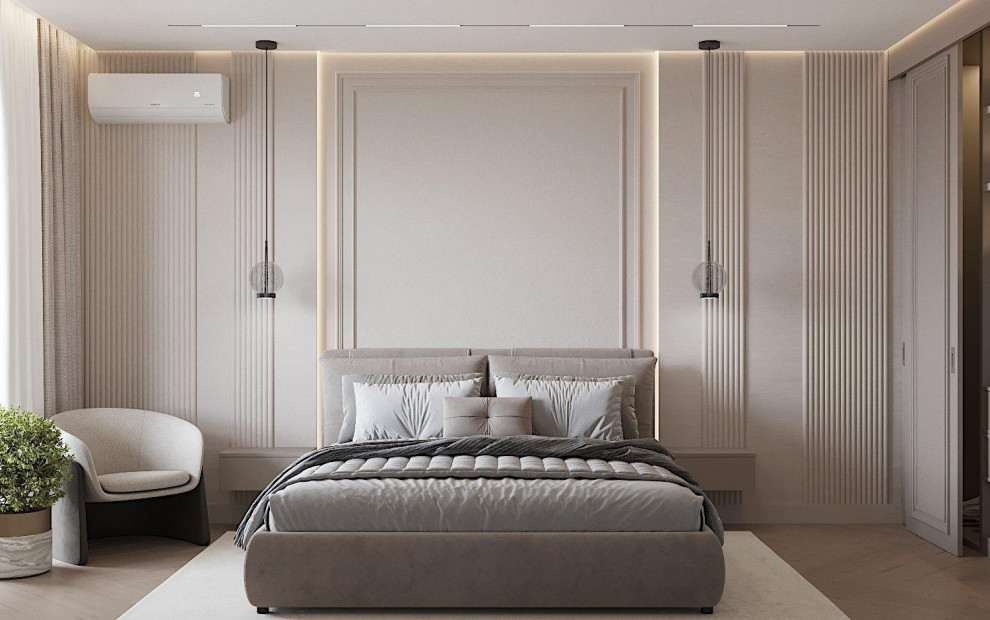 Обложка проекта: Квартира 57м2 в Новороссийске в стиле неоклассика