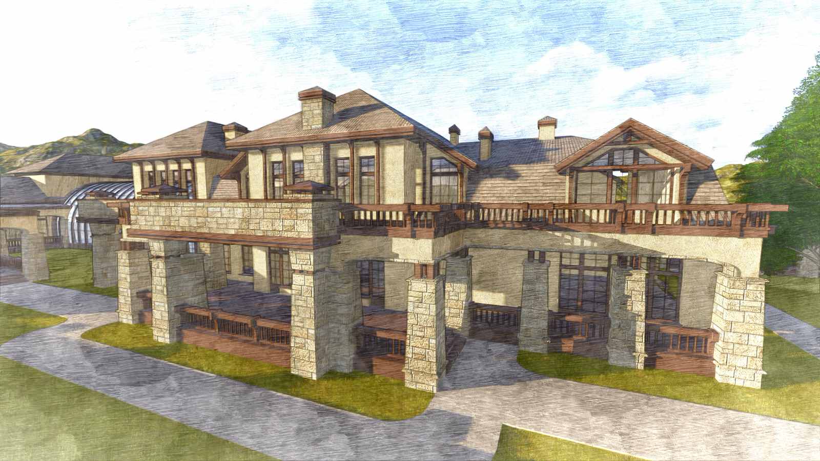 Эскизы Графика Проекты