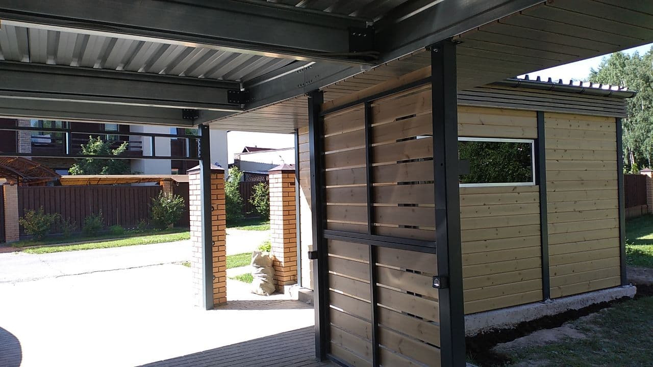 Стольный. Навес