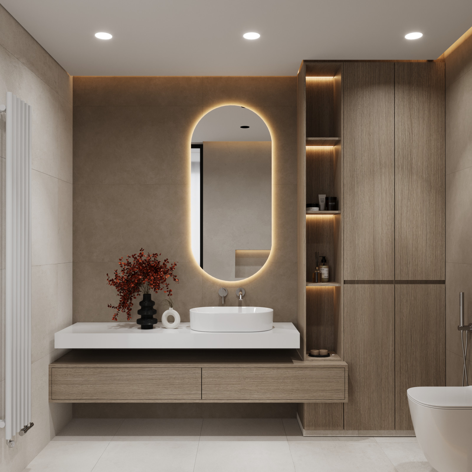 Интерьер квартиры с панорамными окнами