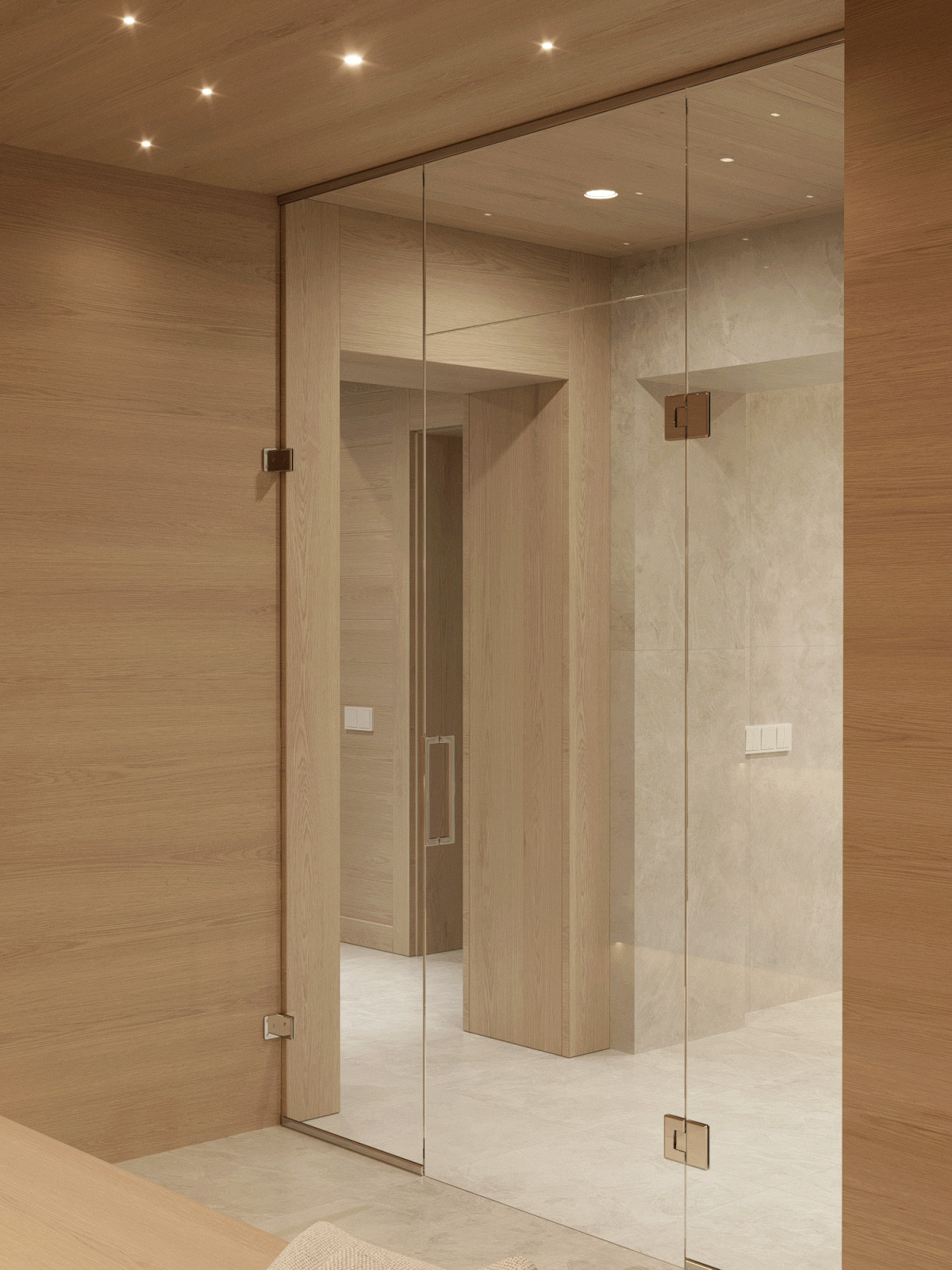 Зона отдыха с бассейном и сауной