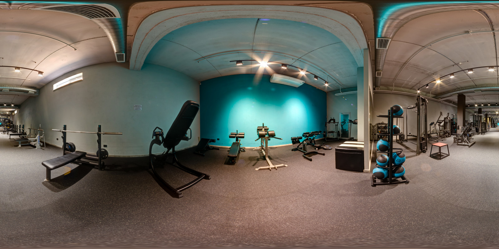 Создание 3D-тура для спортивного клуба YES!Фитнес