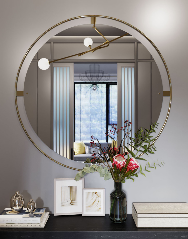 Современный интерьер с элементами скандинавского дизайна