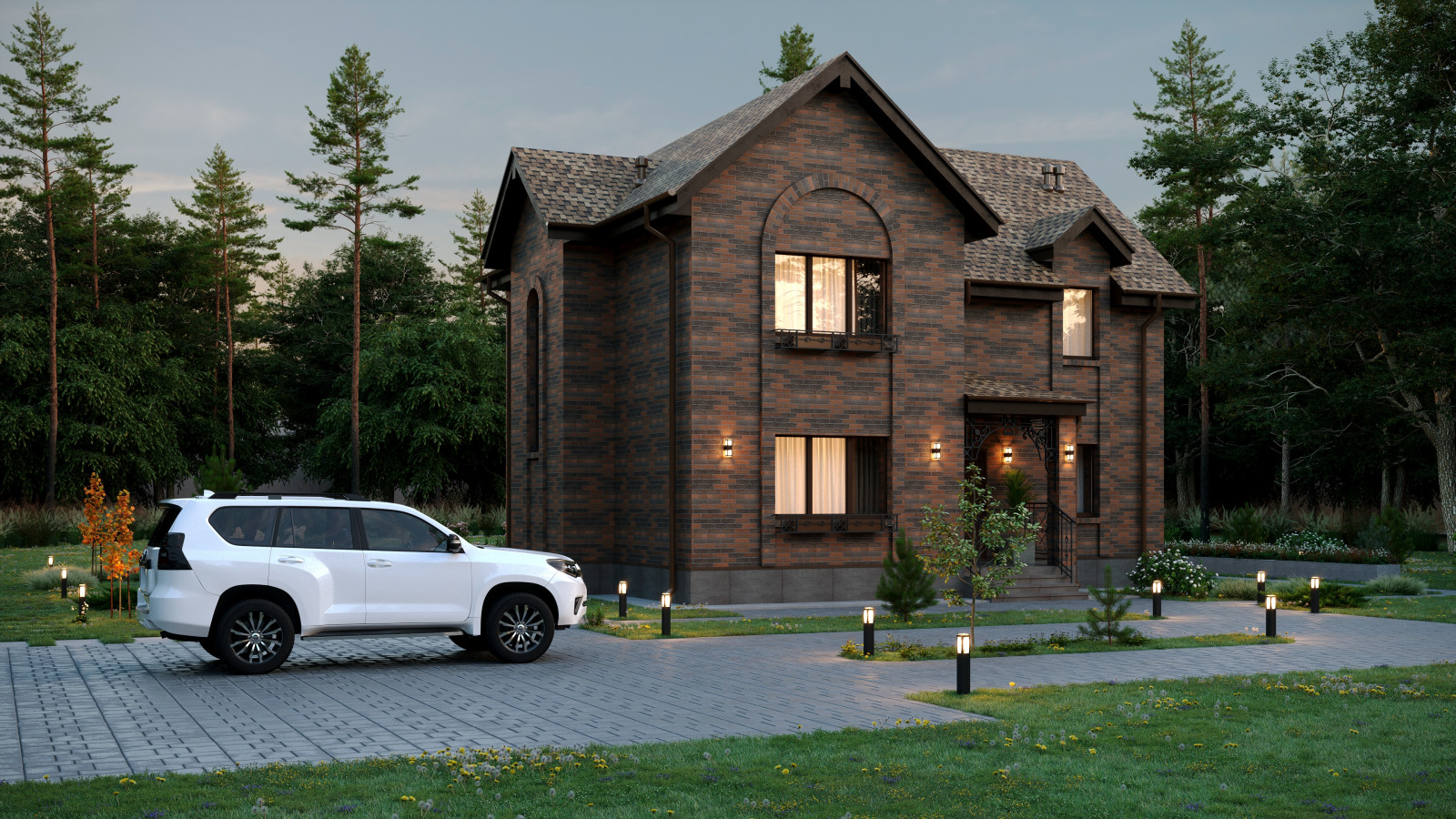 Остин в баварской кладке