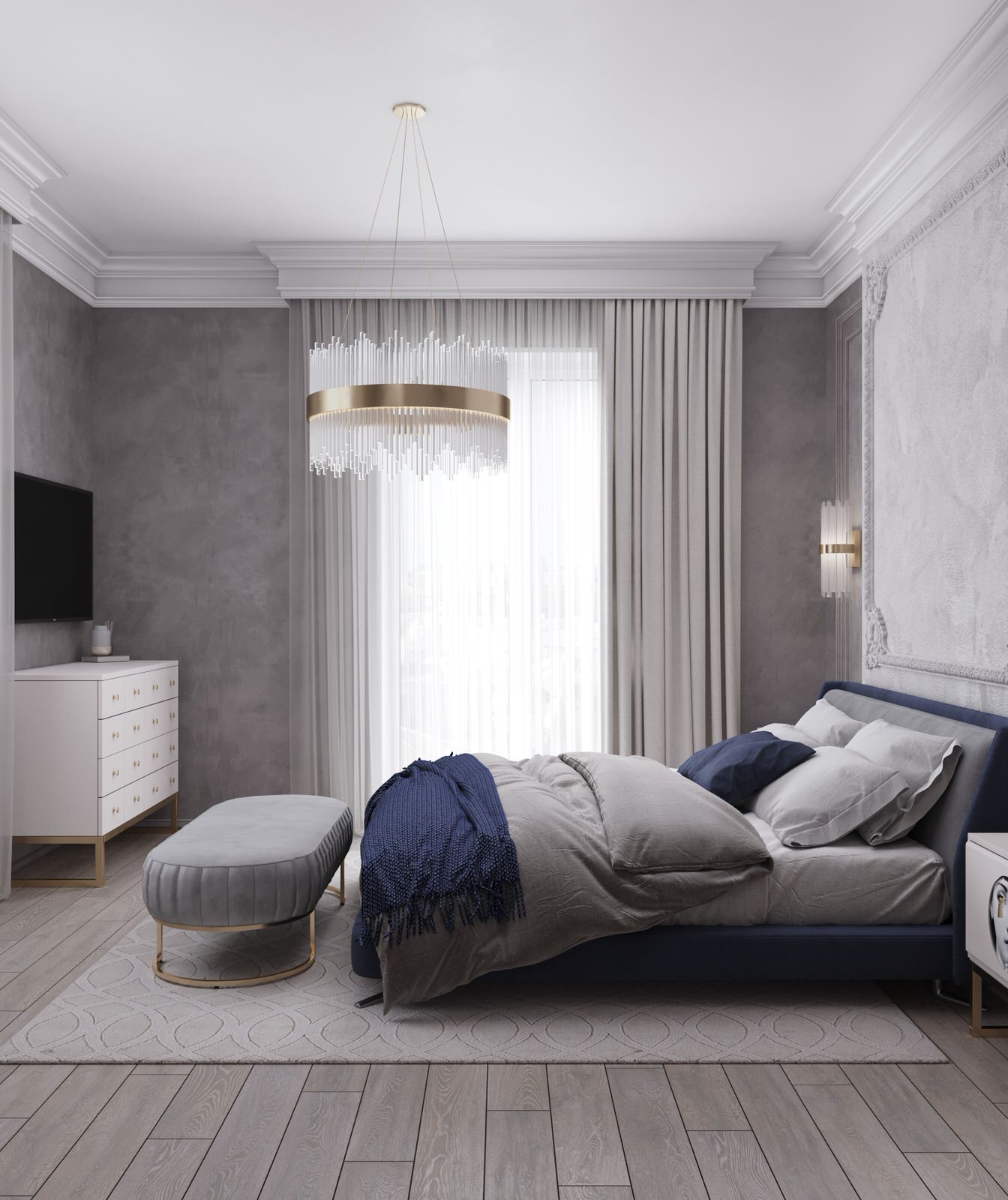 Комфортный интерьер индивидуального жилого дома