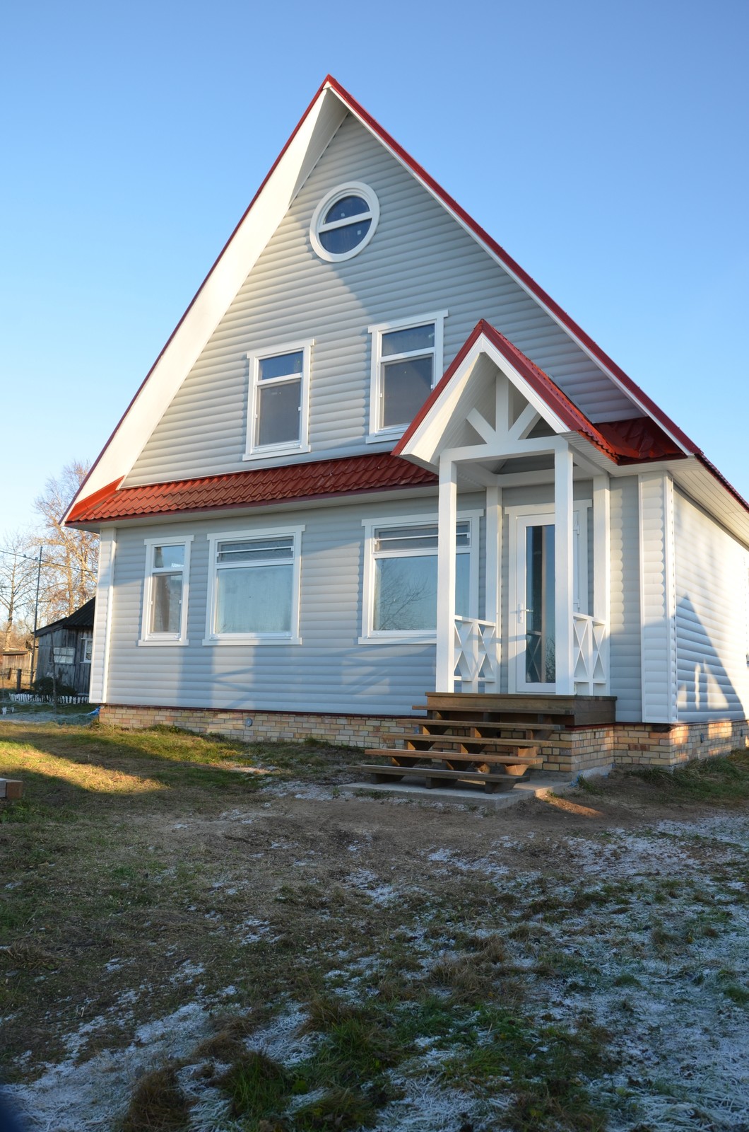 Обложка проекта: Дом в Новгородской области ЭКСТЕРЬЕР