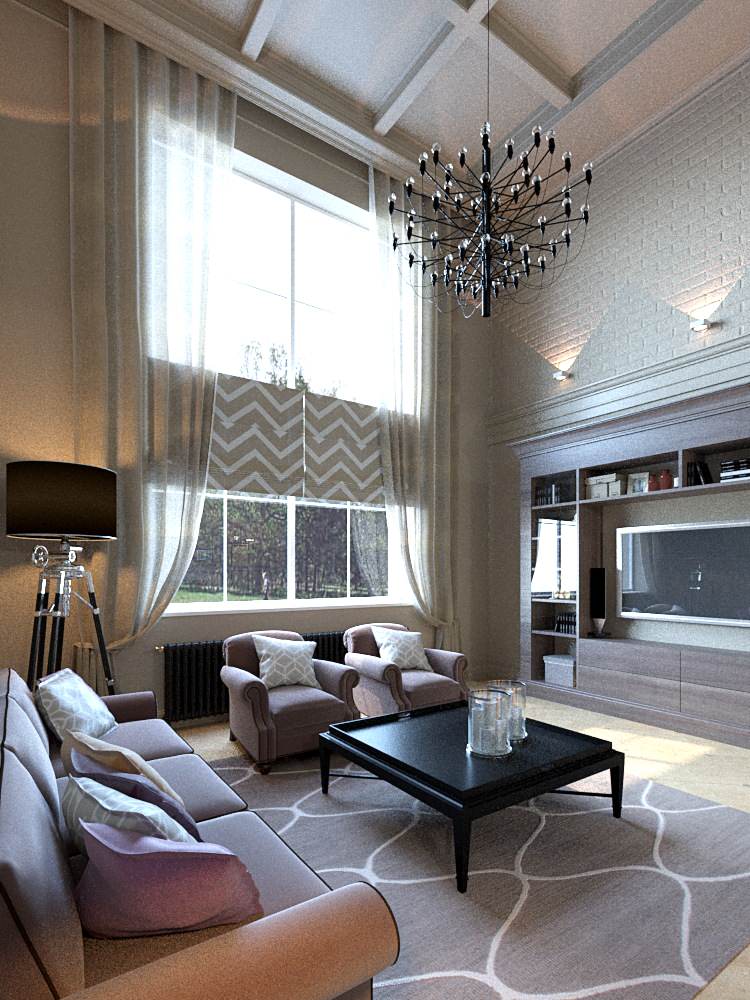 Обложка проекта: Загородный дом в поселке Новорижский