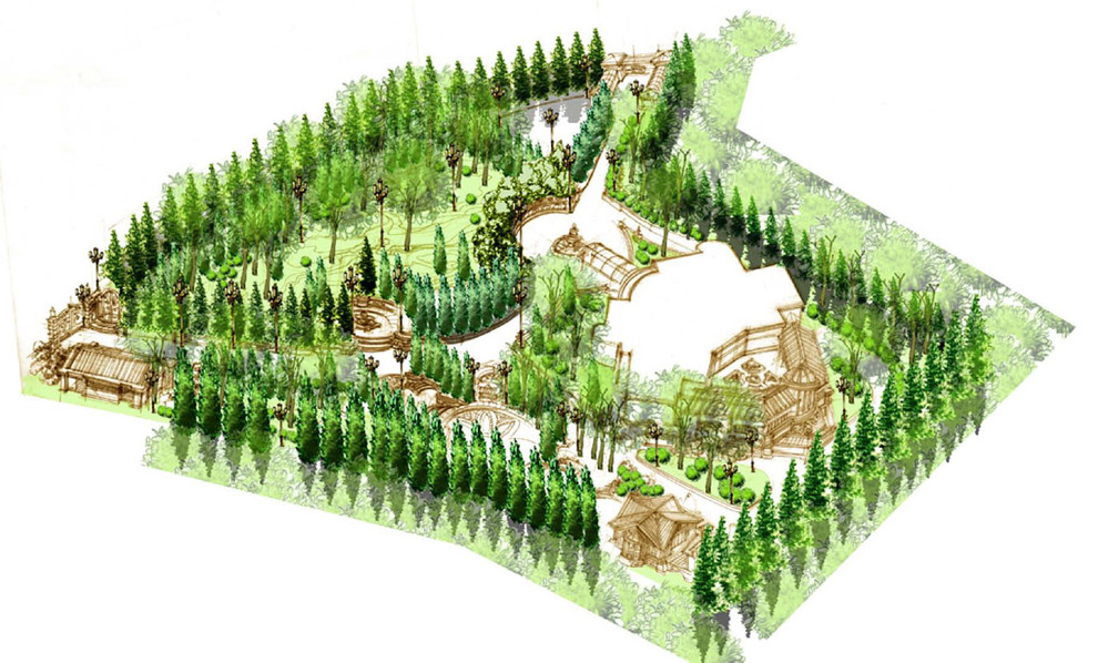 Эскизы - ландшафтный дизайн