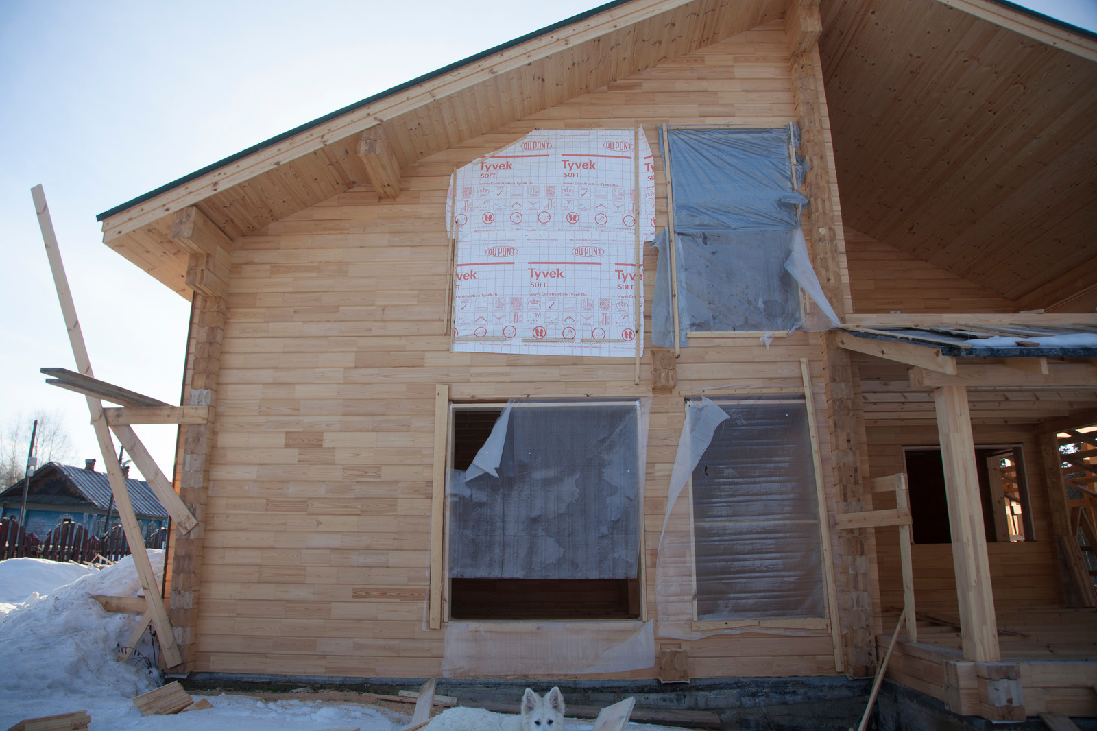 Дом из клееного бруса в Нижнем Новгороде