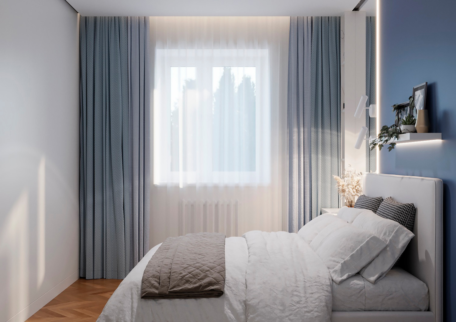 ЖК "ЖУКОВКА" синее исполнение