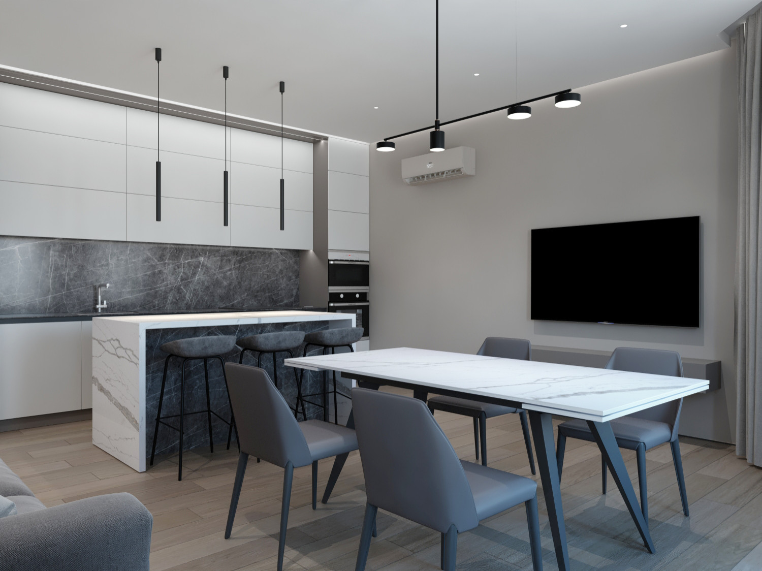 2202 - проект частного дома в стиле минимализм (г. Майкоп)