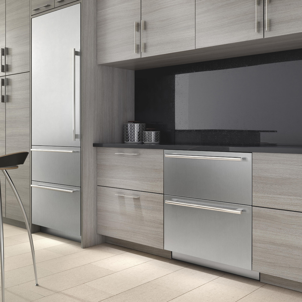 Интегрируемые холодильники в интерьере