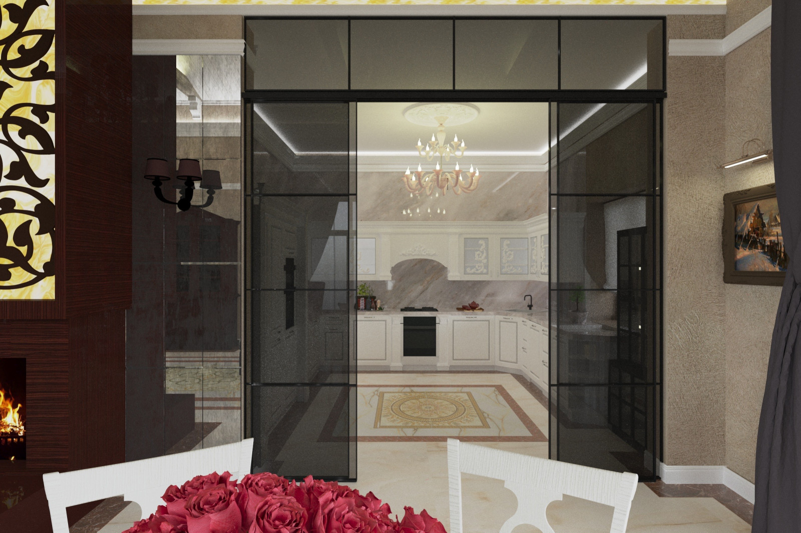 Классика в коттедже