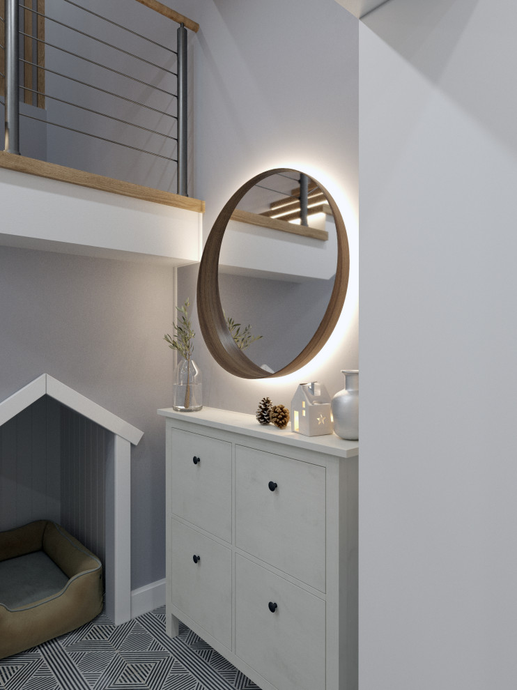 Обложка проекта: Дизайн-проект частного дома в скандинавском стиле