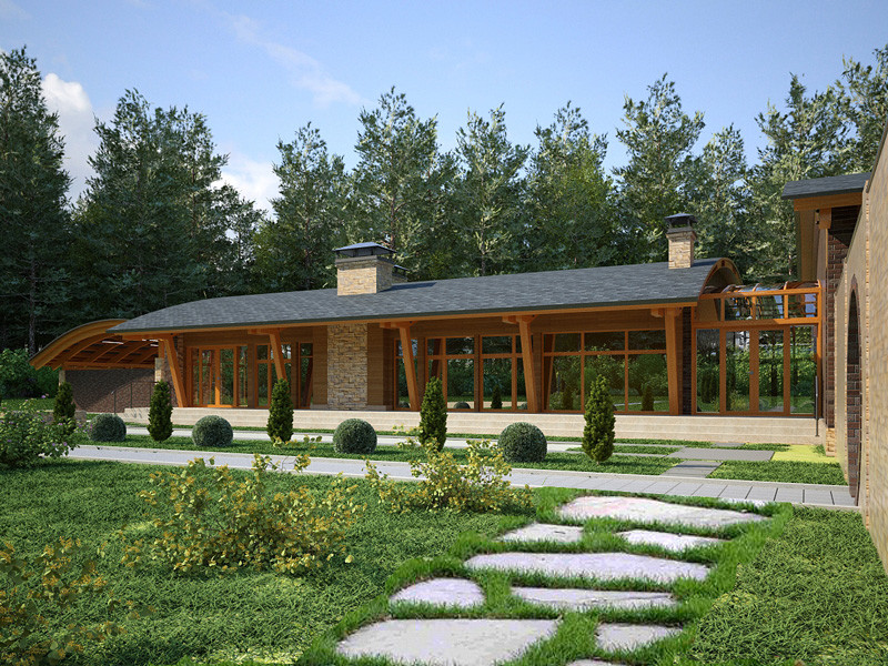 Проект одноэтажного дома