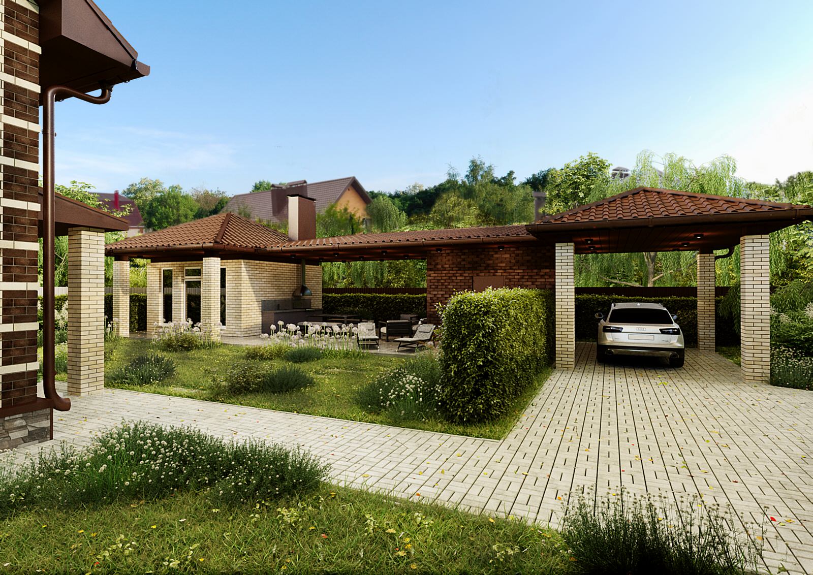 Проект ландшафтного оформления и благоустройства