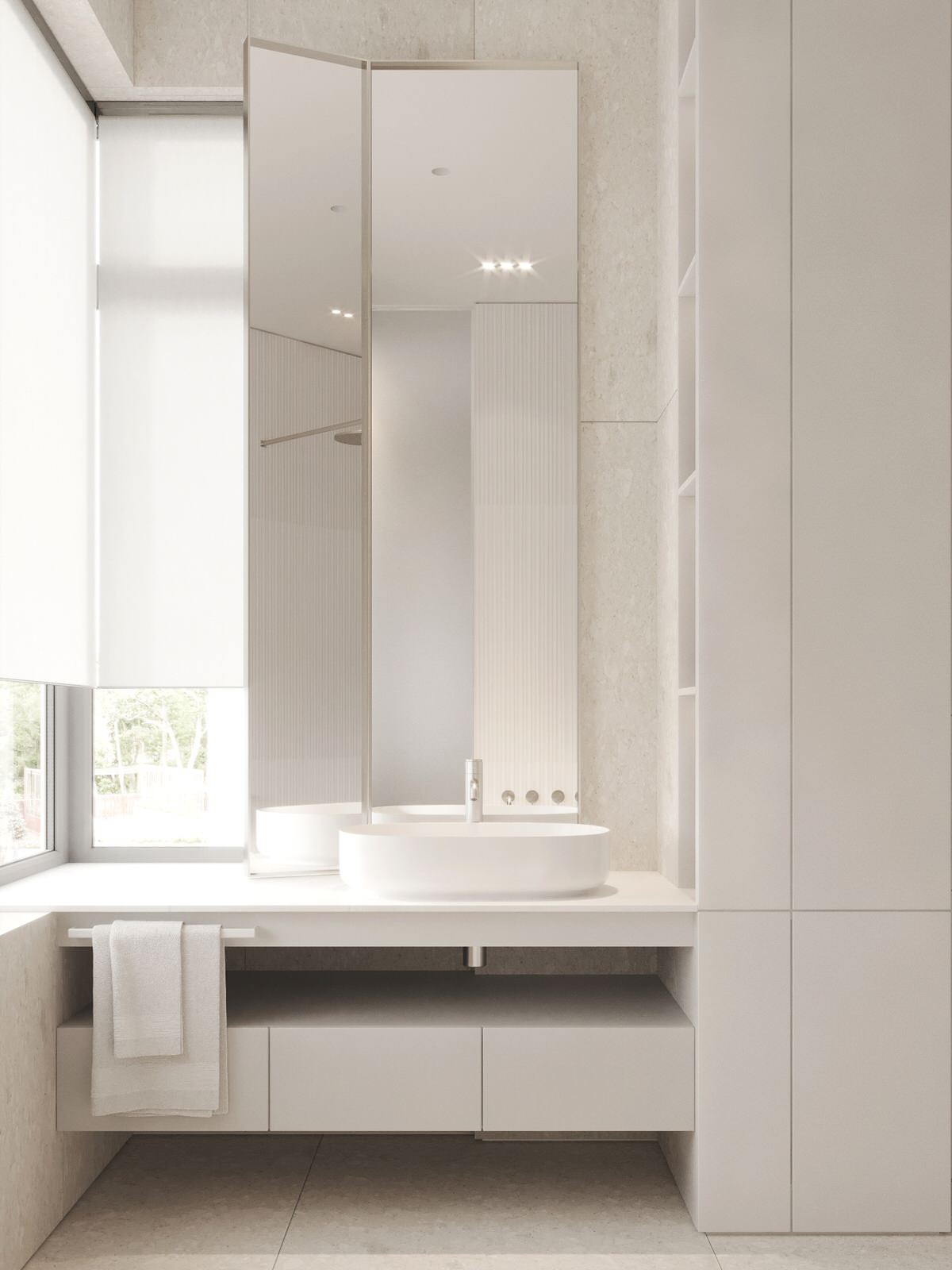 Дизайн-проект квартиры 85м2 в жк Пряники г. Владивостока