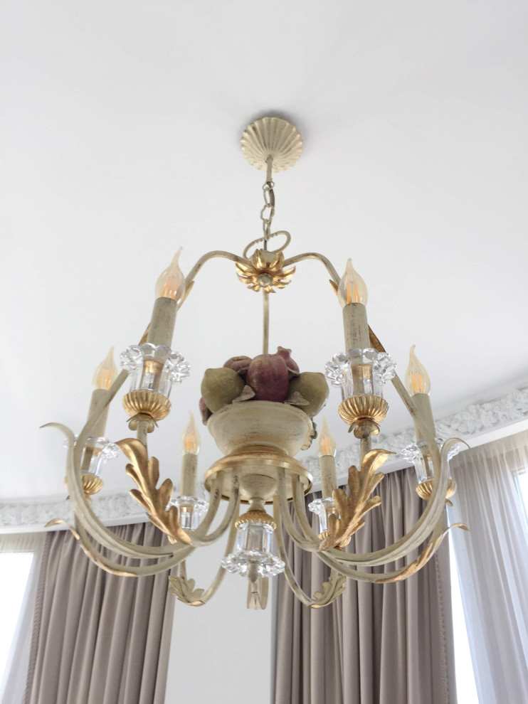 Дизайн интерьера дома в классическом стиле. Реализованный проект.