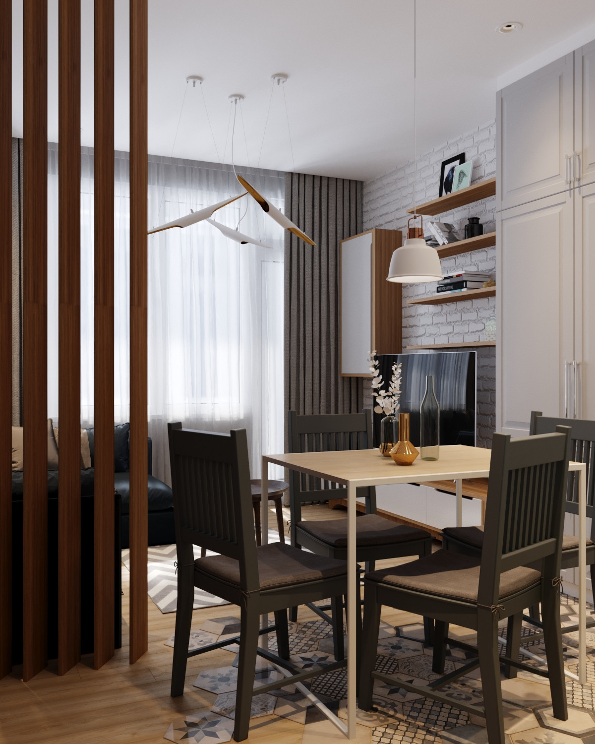 Обложка проекта: квартира студия под сдачу