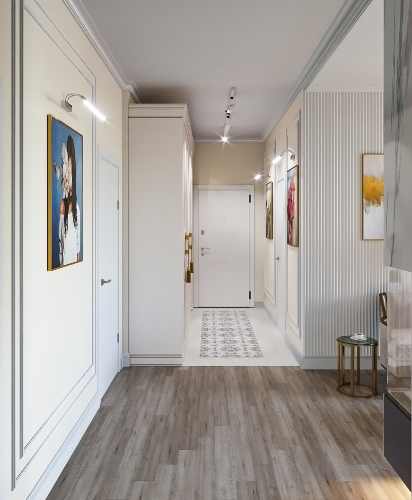 Дизайн интерьера 3-х комнатной квартиры в ЖК Берёзовая Роща