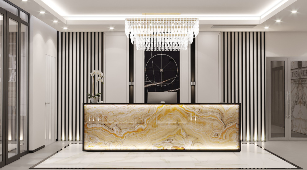 Ощественные зоны жилого комплекса "Резидент"