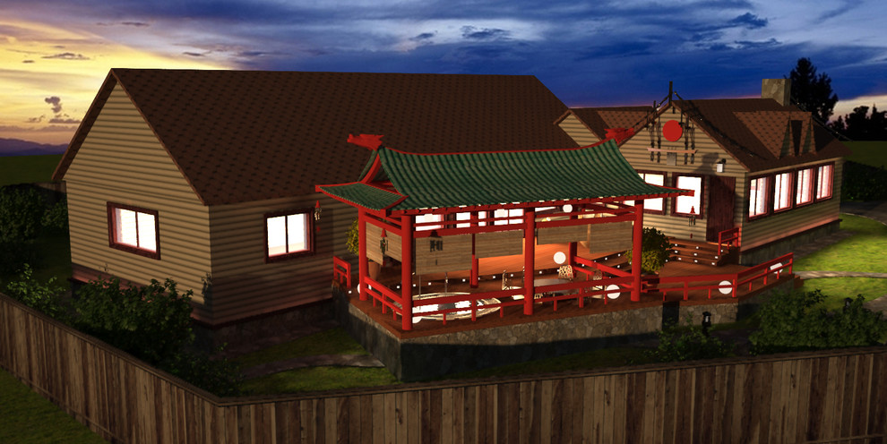 Баня в восточном стиле