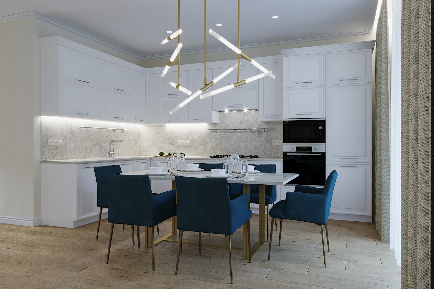 Интерьер индивидуального жилого дома