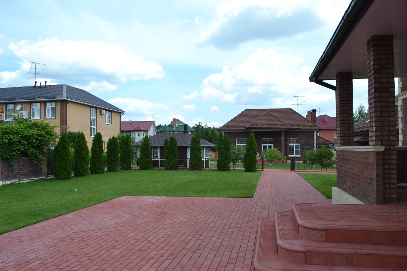 Фасад загородного дома - Подмосковье