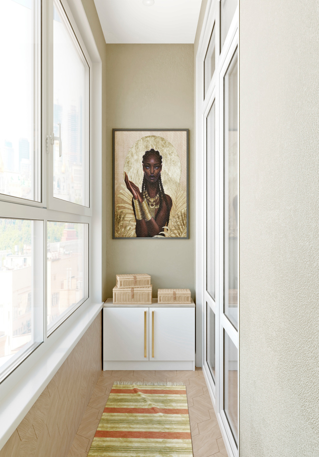 Квартира в Москве, в стиле современной классики