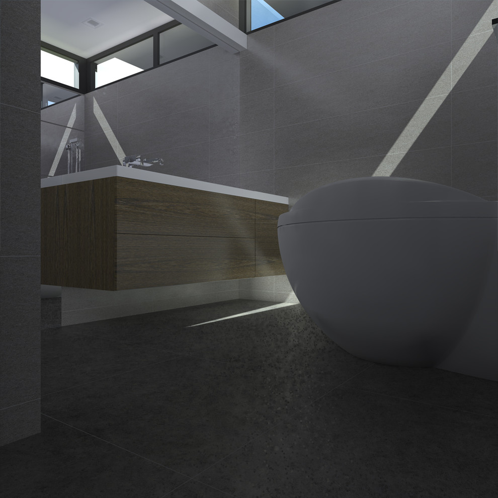 Дом из четырех 40-ft HC морских контейнеров. Интерьер