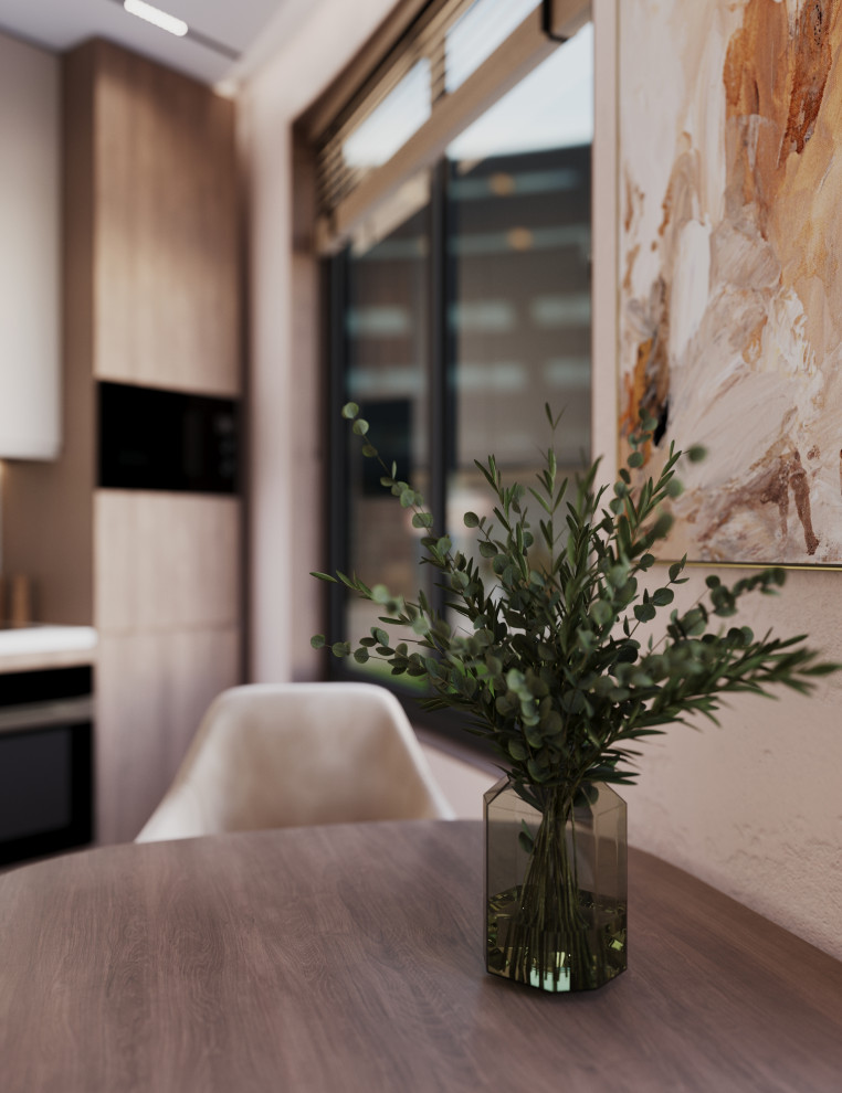 Квартира с радиальной стеной