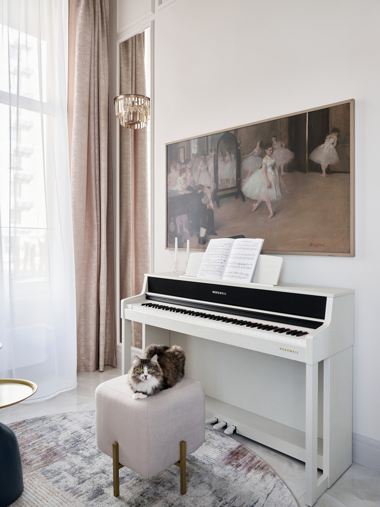 La musique... Интерьер квартиры в стиле ар-деко