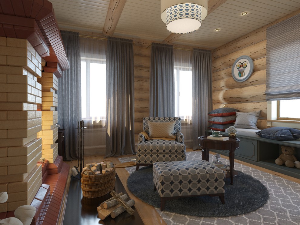 Wooden house. Reconsruction