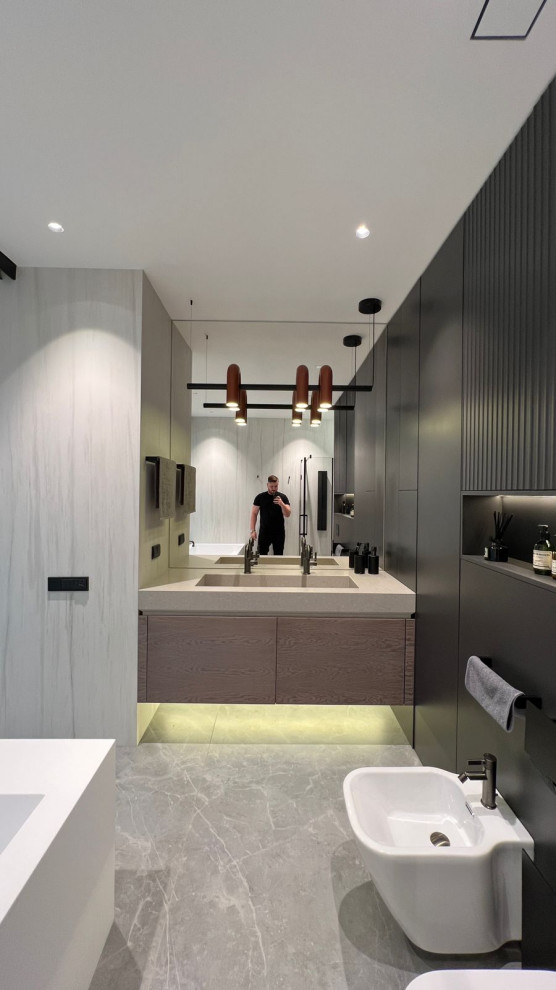 Фотосессия  - двери, мебель и перегородки в московской квартире